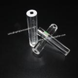 small diameter clear quartz glass pipe